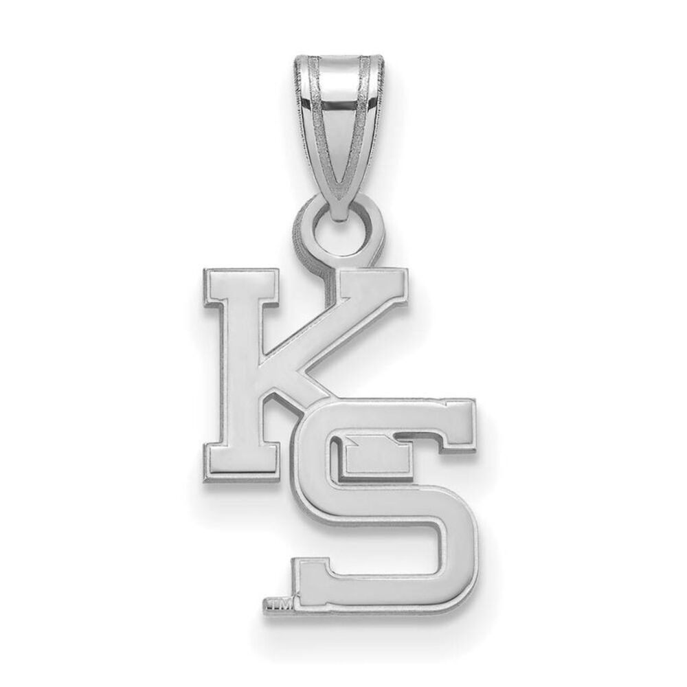 Sterling Silver Kansas State Small Pendant